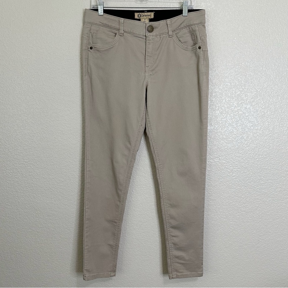 Democracy Ab Technology Flax Taupe Ankle Pants, Size 8